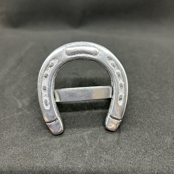 Arthur Court Designs aluminum western cowboy napkin rings set of 4 - Picture 8 of 16